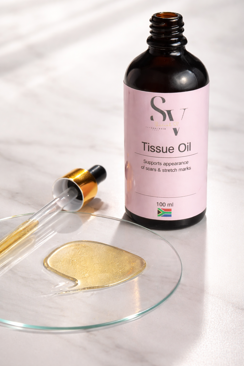 Stretch Marks & Scars Tissue Oil – 100ml